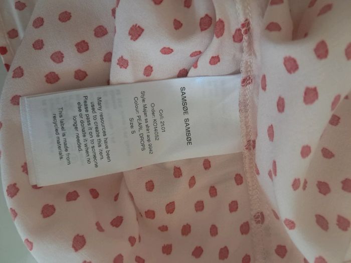 Samsoe samsoe chemise manches courtes blouse été T.36/38 - photo numéro 10