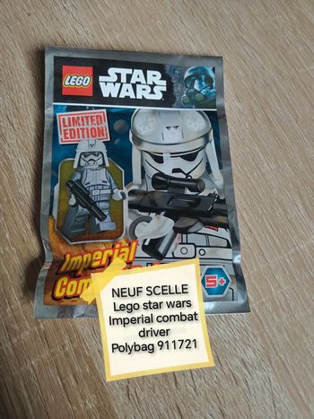 Lego star wars impérial combat driver Polybag 911721 neuf scelle