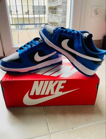 Nike Dunk Low Essential Bleu et Noir - Totalement Neuve