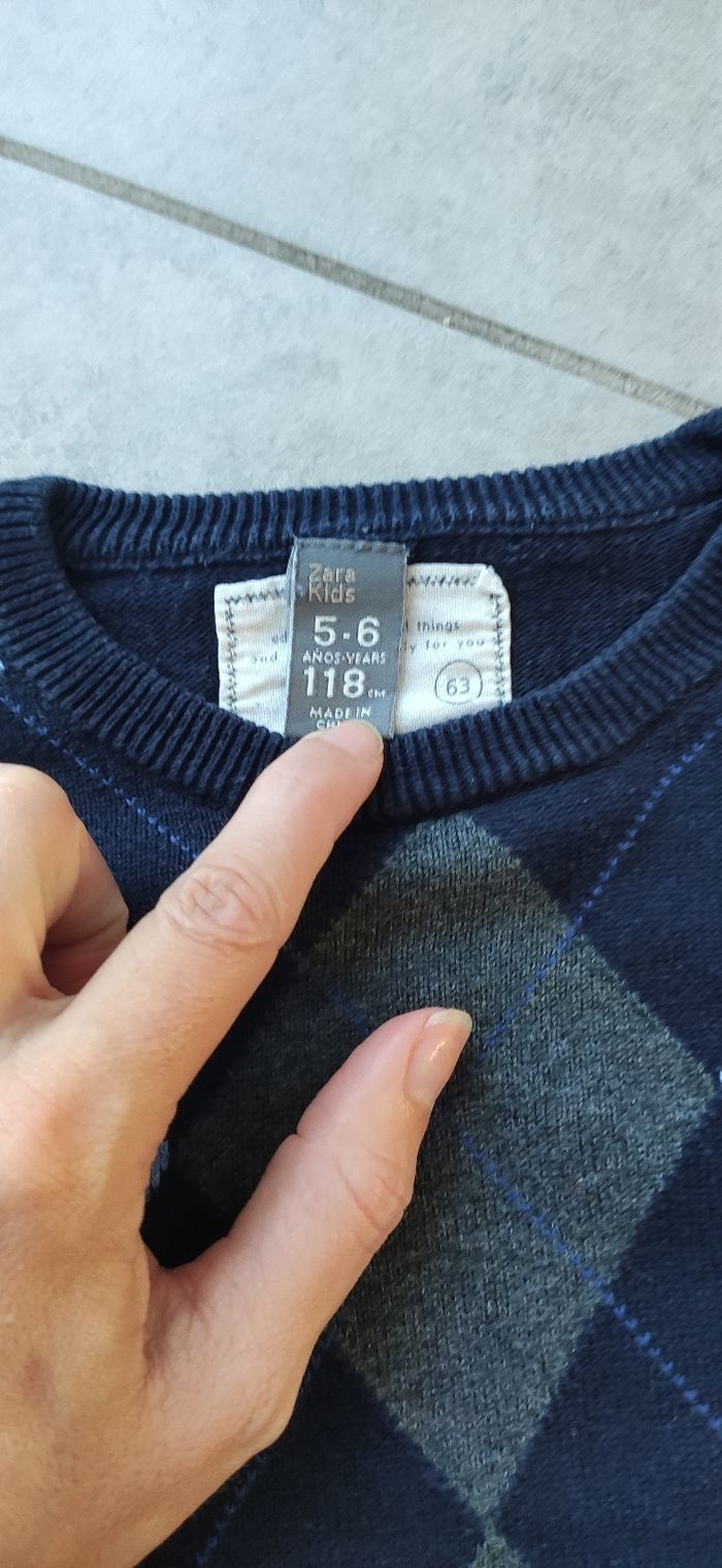 Pull à Carreaux - photo numéro 4