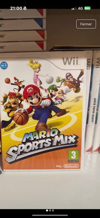 Lot 2 jeux Wii 