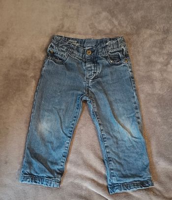 Jeans avec une doublure chaude