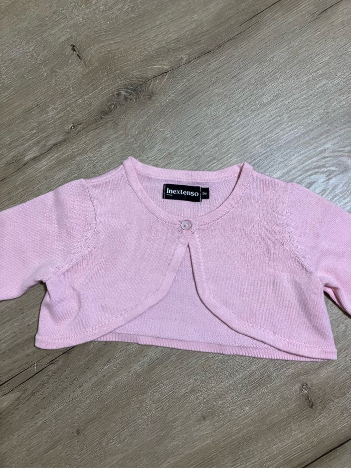 Gilet boléro 9 mois - photo numéro 2