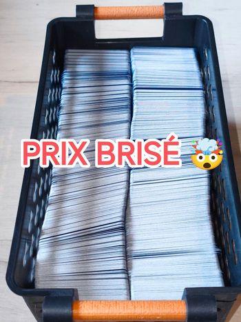 Lot de 100 cartes Pokémon VF en très bon état 