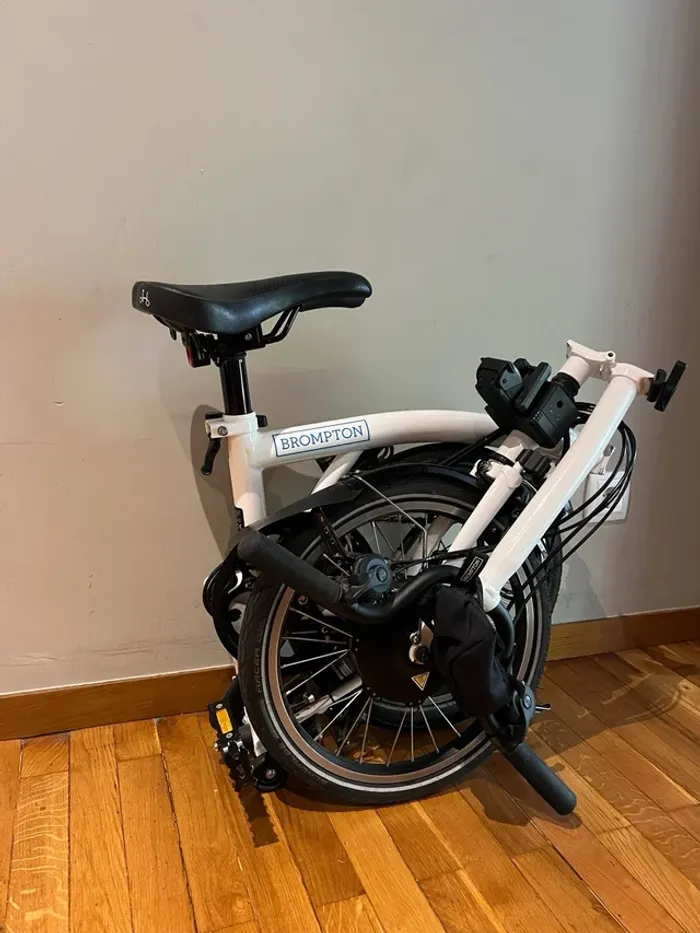 Brompton C-Line M6L blanc, - photo numéro 10