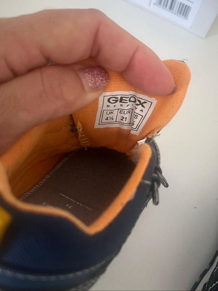 Basket bébé GEOX taille 21 - photo numéro 4