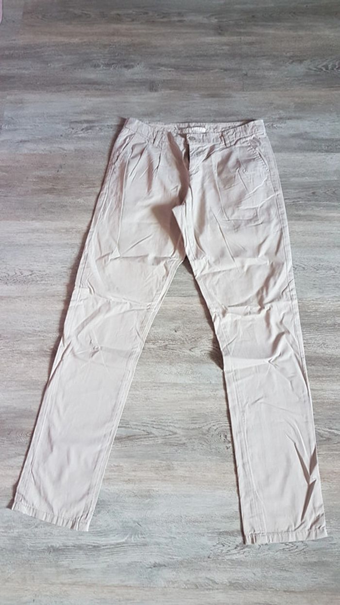 Pantalon chino droit 38