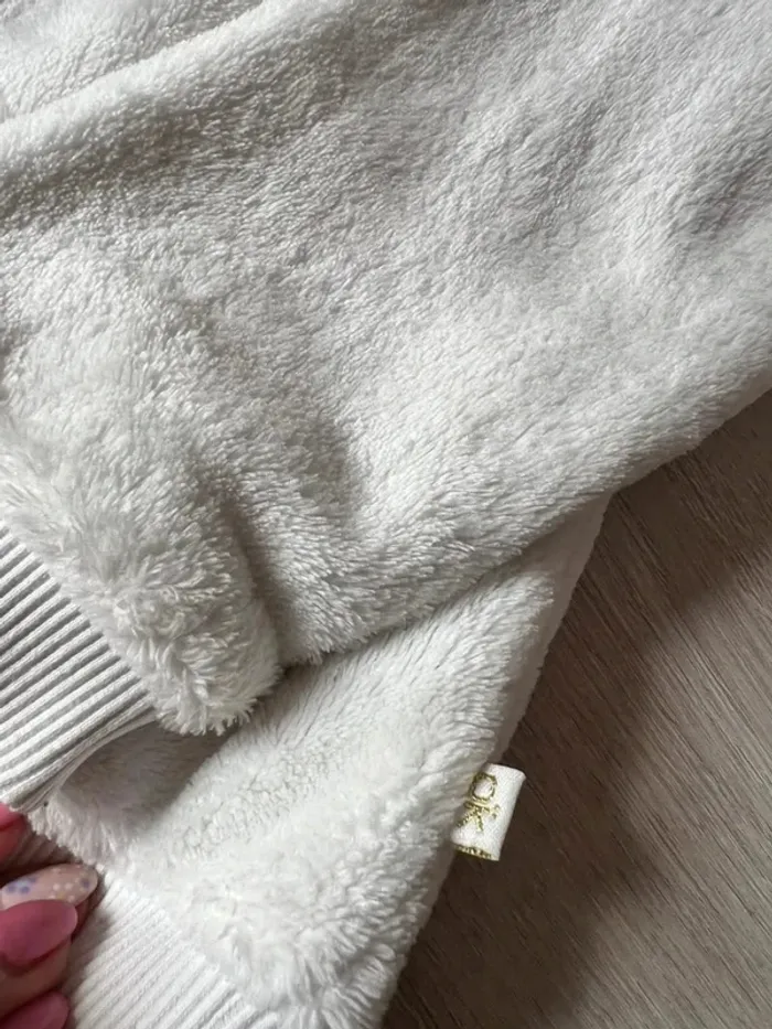 Pull blanc polaire Okaïdi 4 ans - photo numéro 5