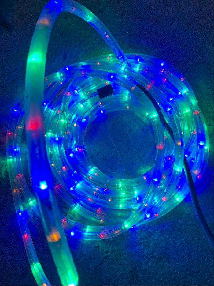 Guirlande lumineuse multicolore avec 8 modes– 10 mètres – Extérieur (IP44) - photo numéro 3