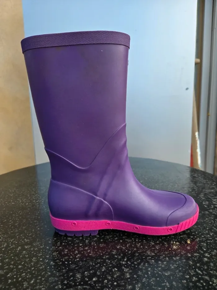Bottes violettes taille 33 - photo numéro 9
