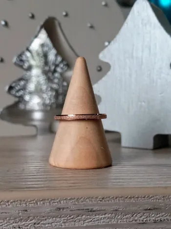 Bague en acier inoxydable taille 16 (50)