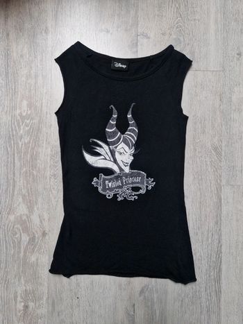 Tee-shirt Disney noir Twisted Princess XS