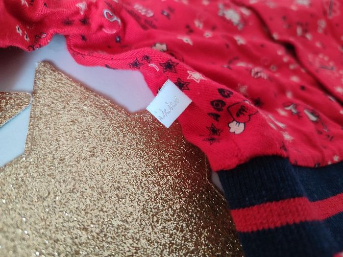 Robe rouge à motifs 18 mois IKKS - photo numéro 6