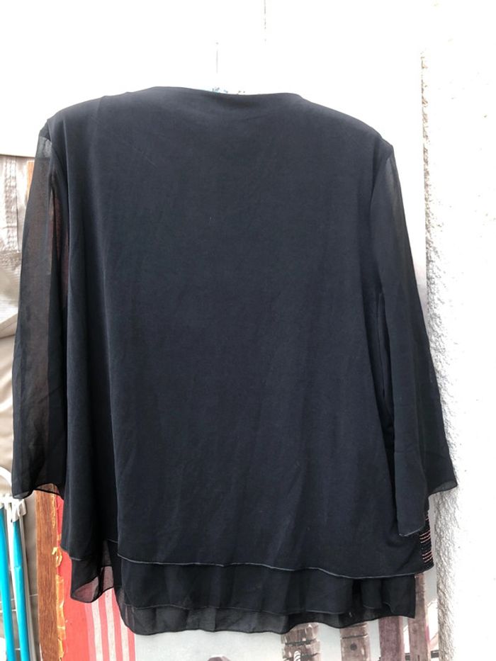 Top noir taille 4 neuf - photo numéro 5