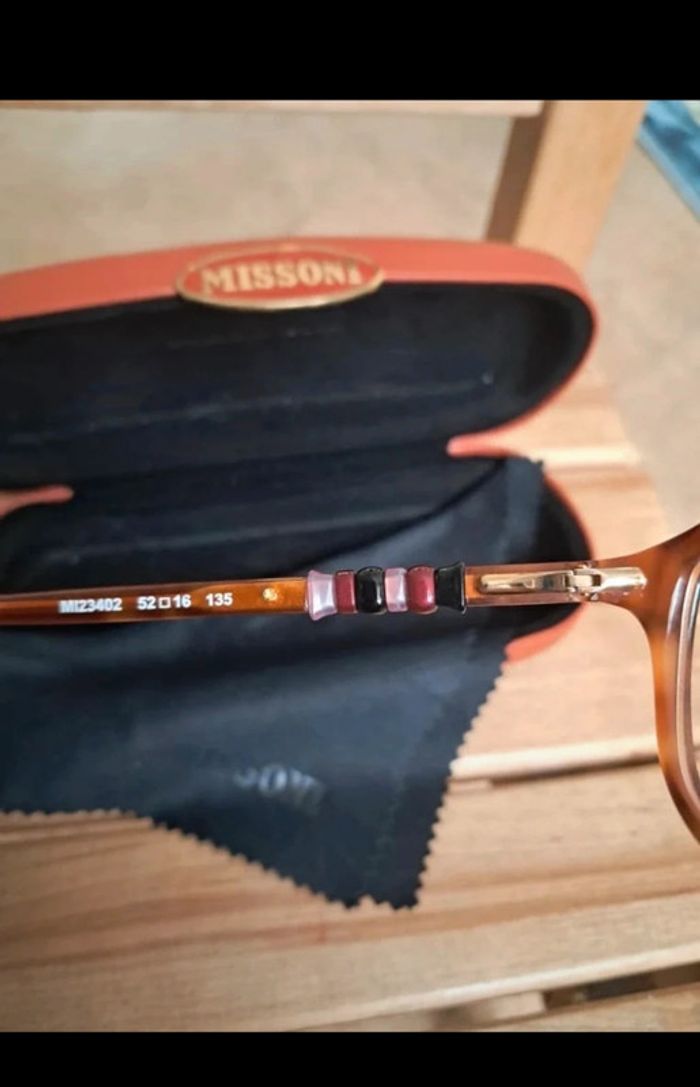 Lunettes optiques neuves missoni - photo numéro 8
