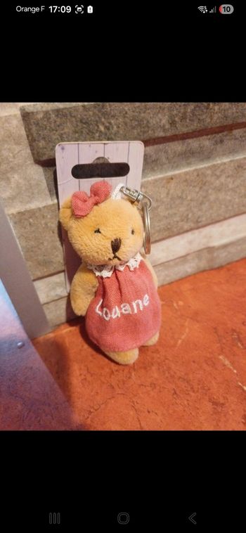 Porte clés Louane peluche