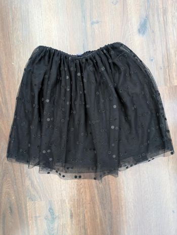 Jupe noire Kiabi 10 ans avec tulle