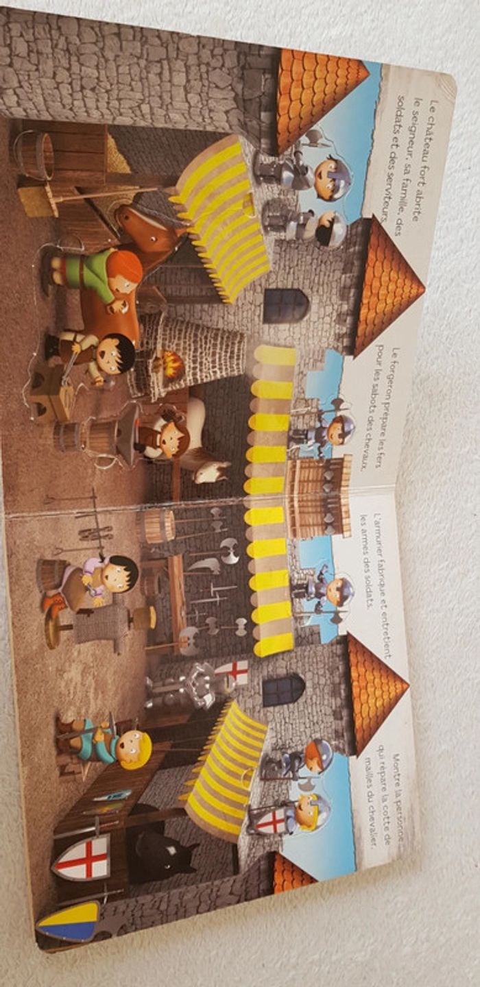 Livre jeu le château fort - photo numéro 3