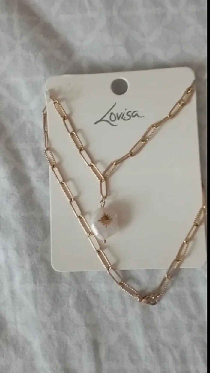 Collier femme lovisa
