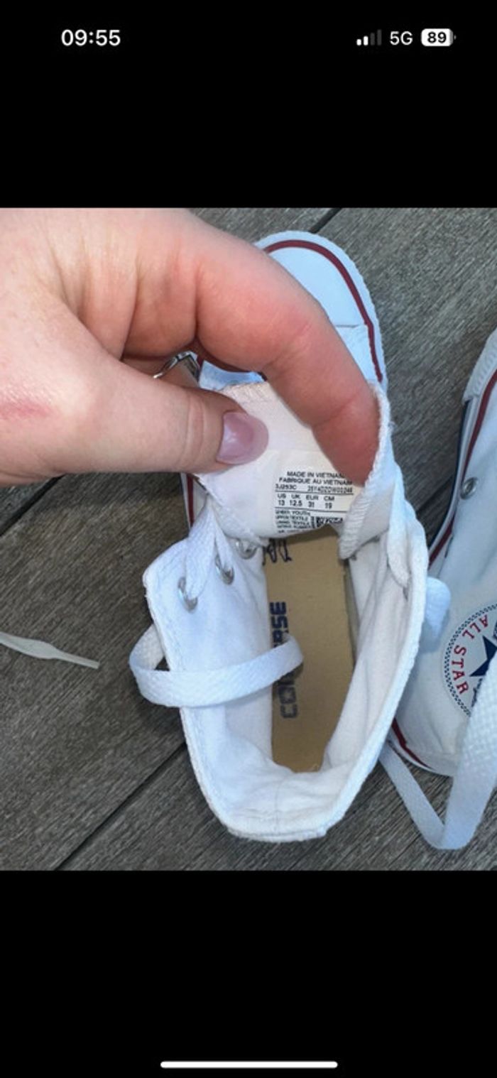 Converse taille 31 - photo numéro 8
