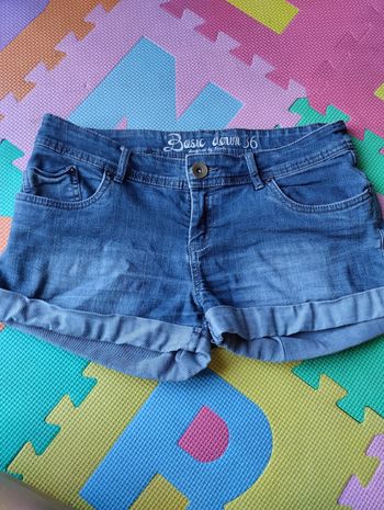 Short en jean