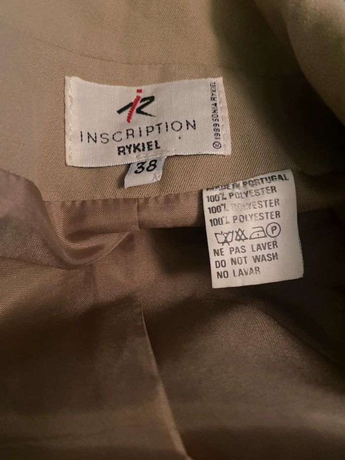 Blazer vintage sonia rykiel croisé 38 90 - photo numéro 5