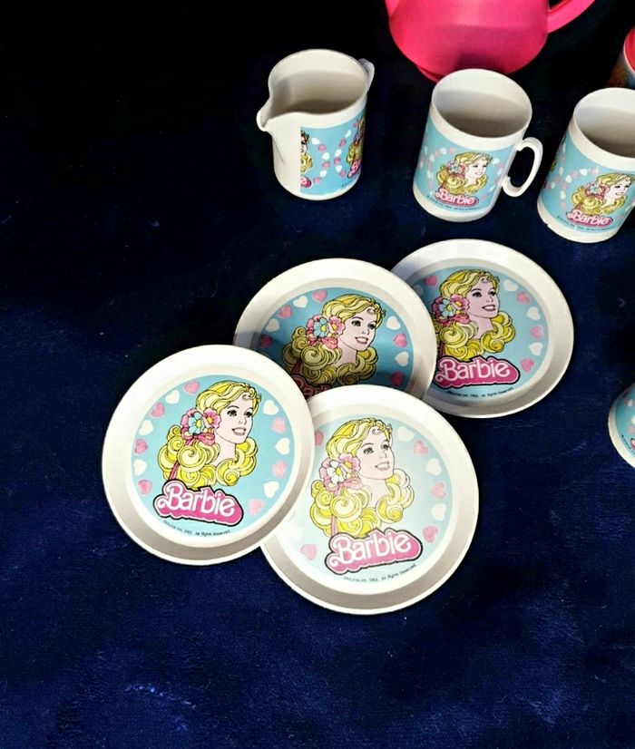 Lot dînette Barbie de 1983 - photo numéro 2