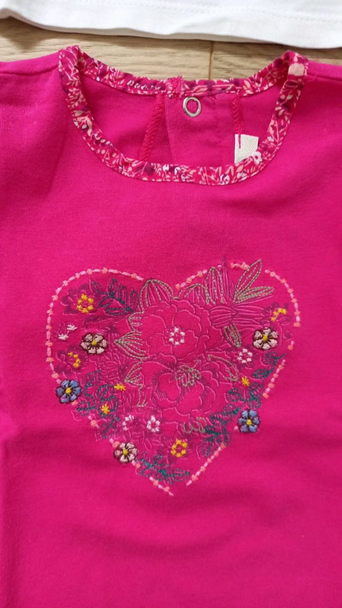 Lot de 2 T-shirt Kenzo, 12 mois - photo numéro 6