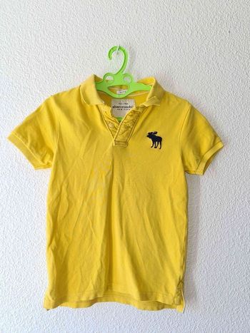 polo jaune abercrombie