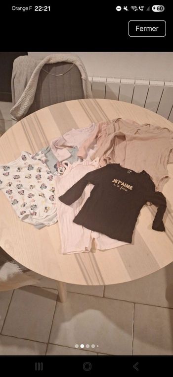 Lot vêtements fille 18 24 été 