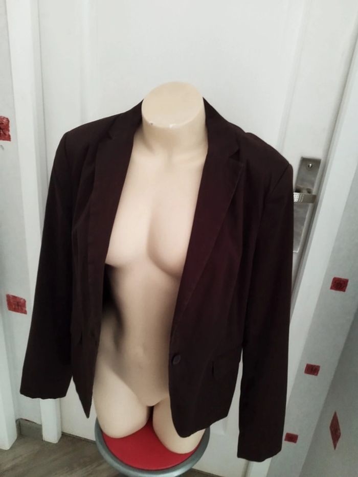 Veste marron grain de malice 44 - photo numéro 2