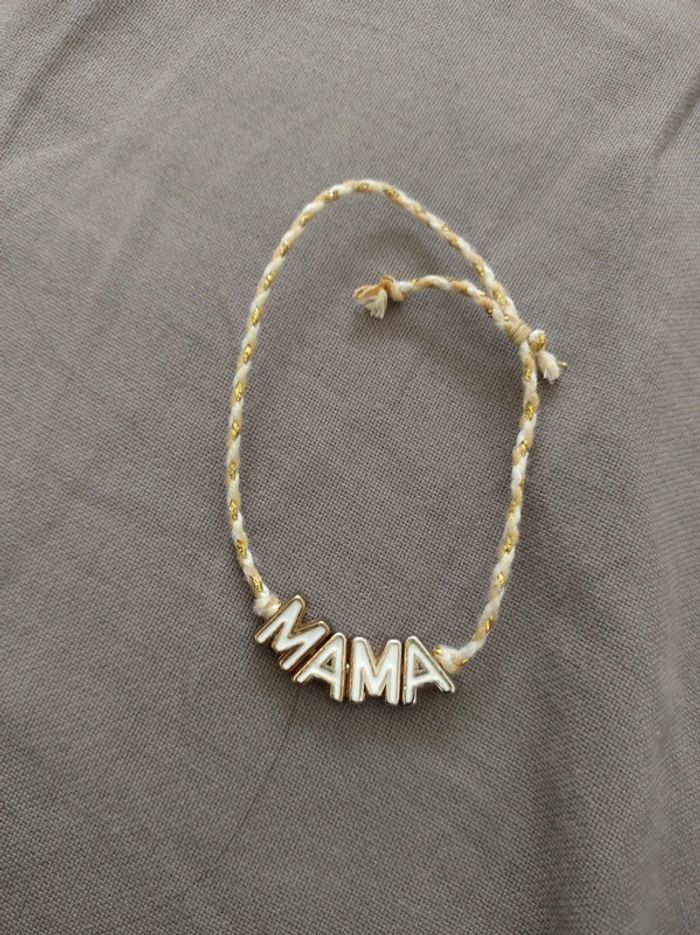 Bracelet inscription MAMA - photo numéro 2