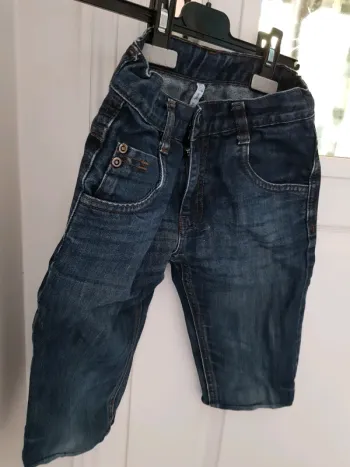 Bermuda jean garçon 10 ans