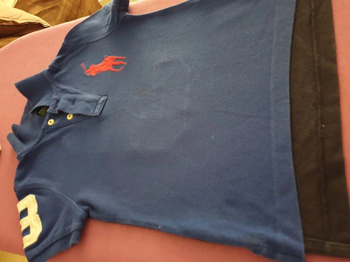 Polo ralph Lauren 2 ans bleu - photo numéro 3