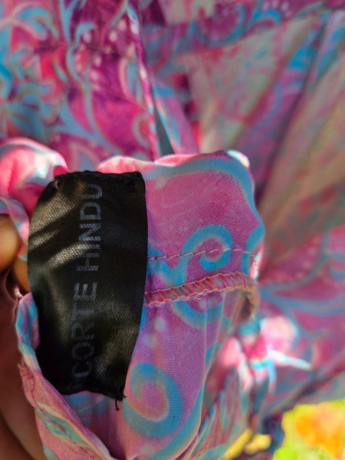 Robe longuefemme fluide ete fleuri - photo numéro 4