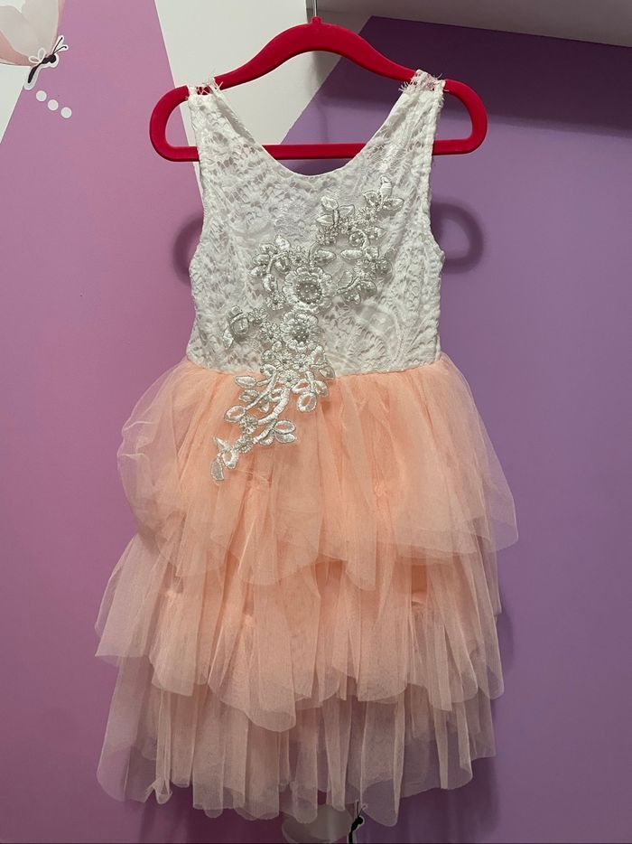 Robe de cérémonie événement fille 5 ans - photo numéro 1
