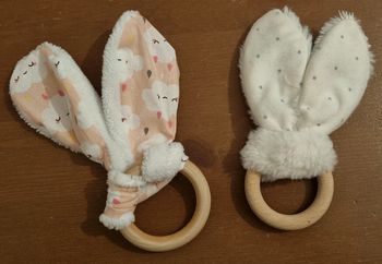 Anneau de dentition en bois