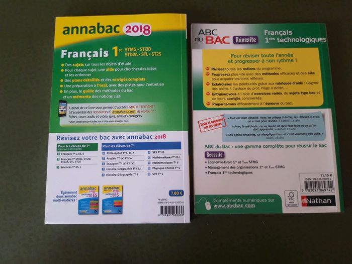 Livres prépa bac français première technologieque - photo numéro 2
