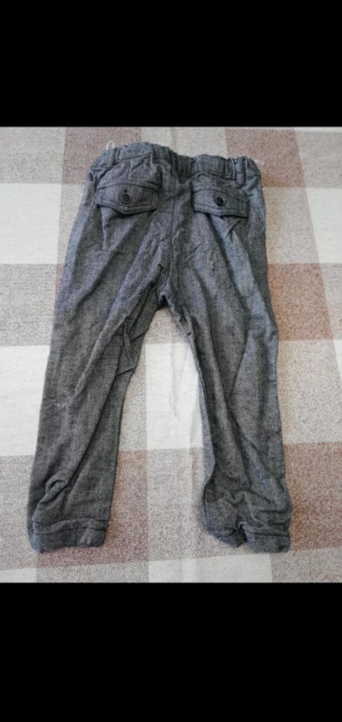 Pantalon 92 cm gris chiné Baby club C&A - photo numéro 3