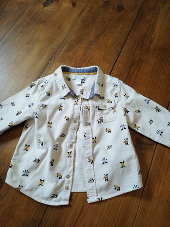 Chemise 18 mois