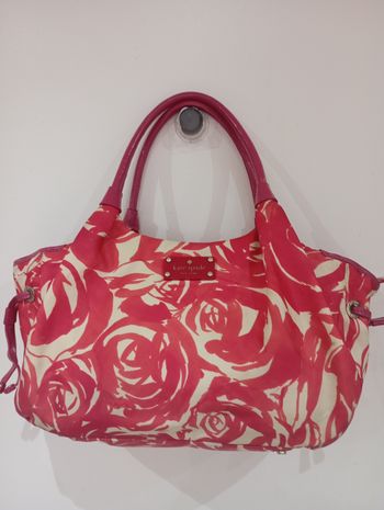 sac a main Kate Spade rose fleuri