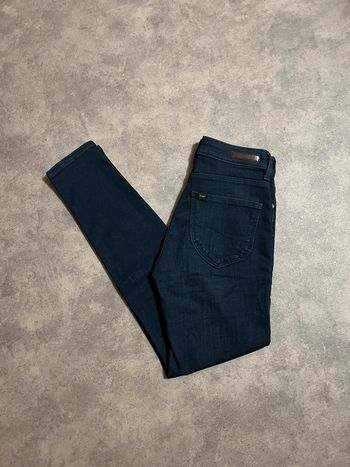 Jean femme Lee taille haute w28 marine