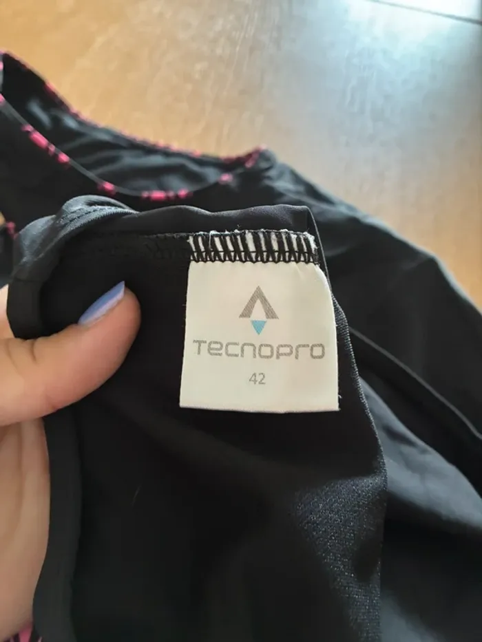 Maillot de bain une pièce noir et rose - photo numéro 6