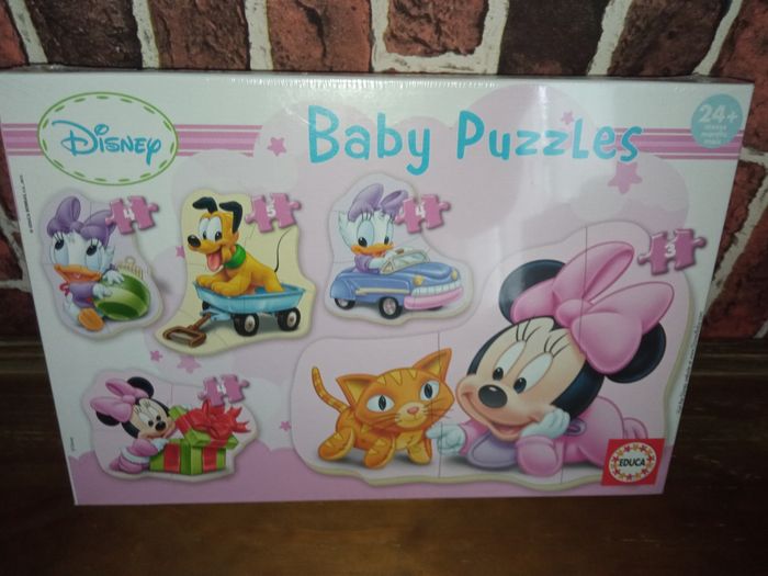 Lot de deux puzzles Disney Minnie et Mickey - photo numéro 3
