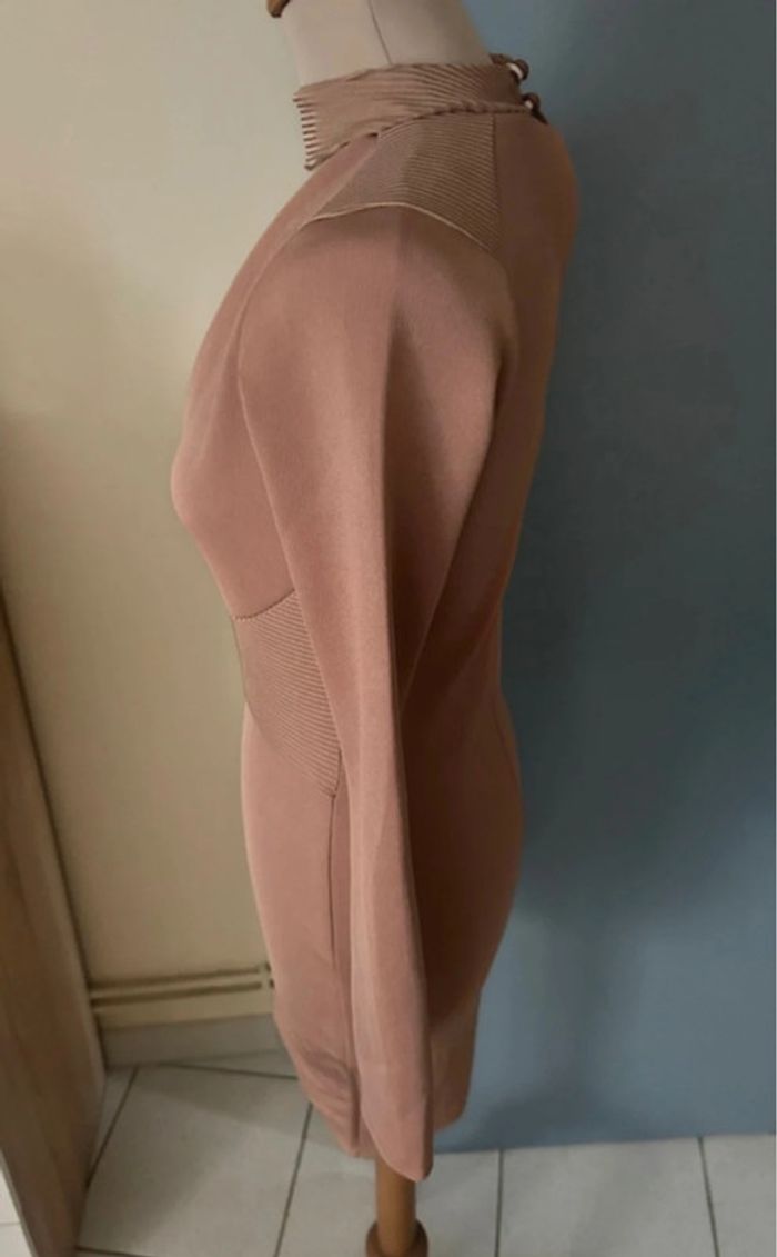 Robe chic à manches longues, rose poudrée, Boohoo - photo numéro 7