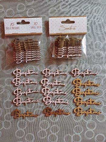 Confetti baptême