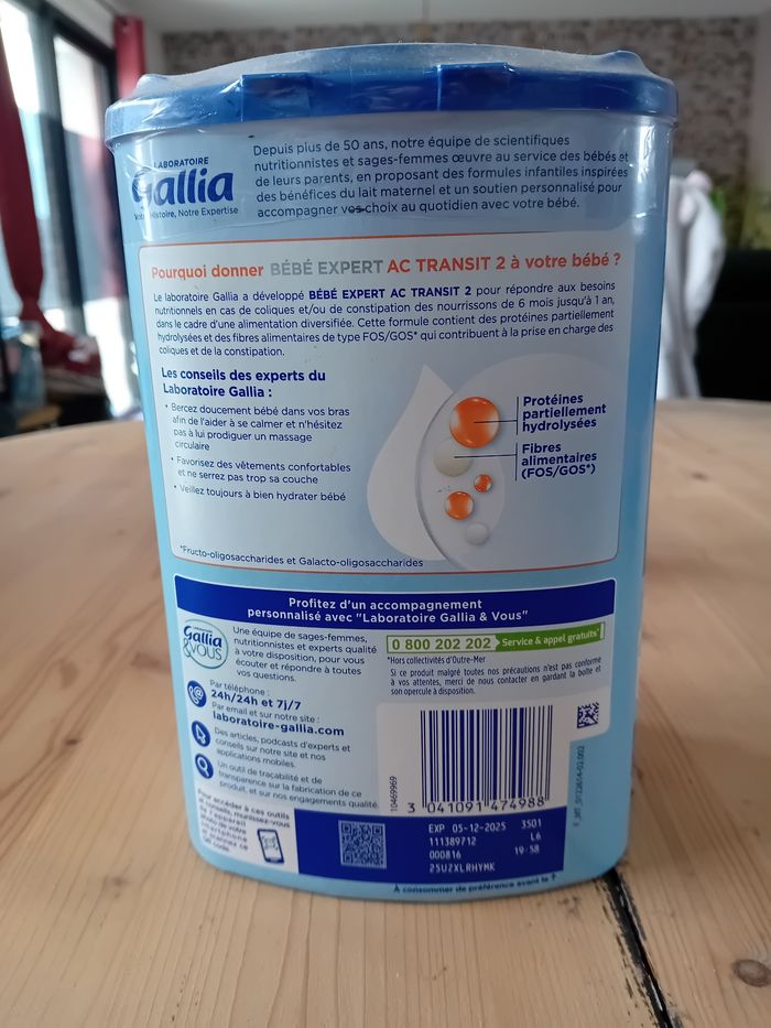 Lait gallia AC transit - photo numéro 3