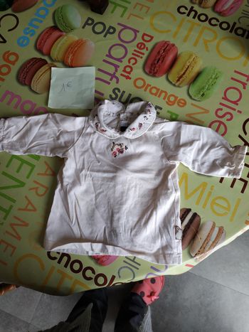 Tee-shirt manche longue 3 mois