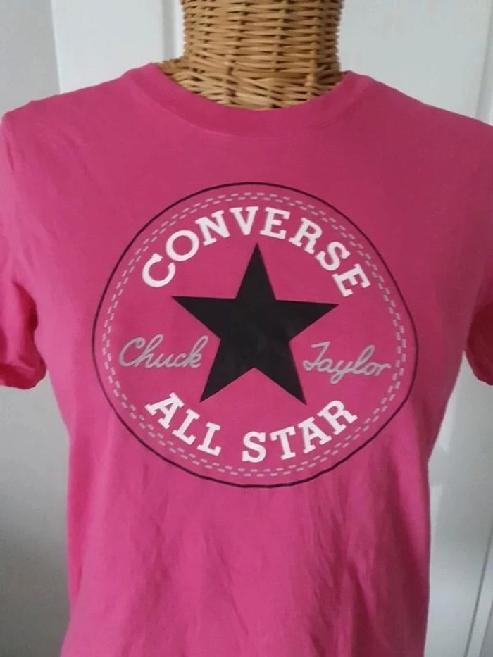 T-shirt MC fille Converse taille S HIV - photo numéro 6