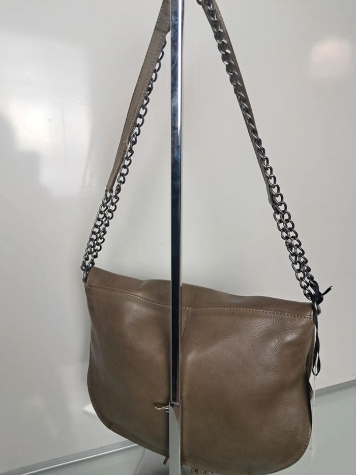 Ikks sac à main PLUM bandoulière cuir vachette neuf - photo numéro 6